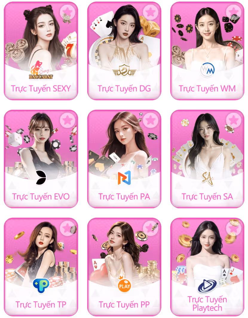 Sảnh game Live Casino 89BET6